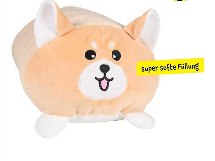 Corgi-Plüschtier mit super soften Füllung