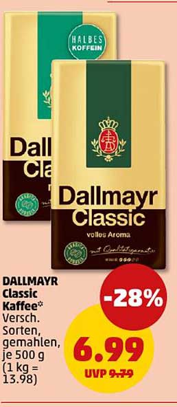DALLMAYR Classic Kaffee – Vielseitig und Aromatisch
