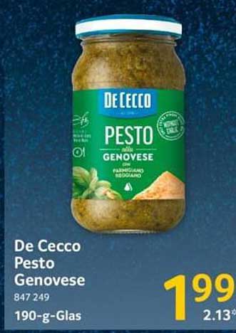 De Cecco Pesto Genovese 190 g