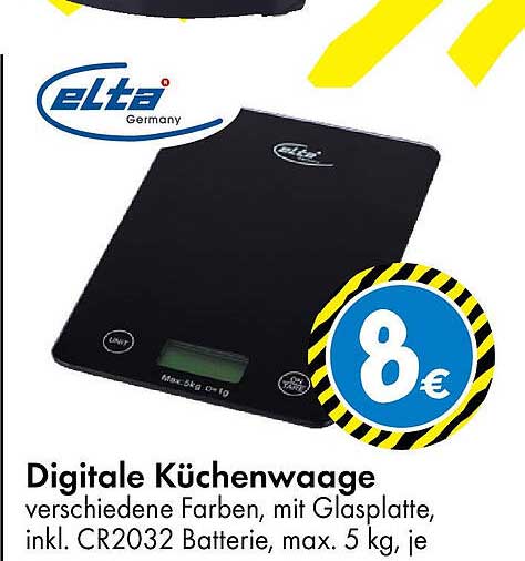 Digitale Küchenwaage