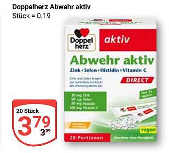 Doppelherz Abwehr aktiv 20 Stück
