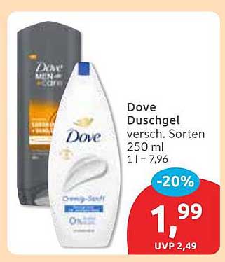 Dove Duschgel verschiedene Sorten 250 ml