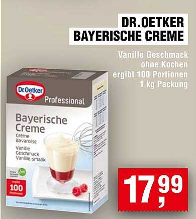 Dr. Oetker Bayerische Creme