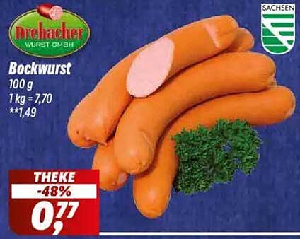 Drehather Bockwurst 100 g