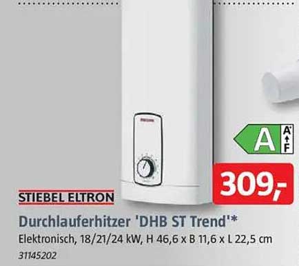 Durchlauferhitzer 'DHB ST Trend' von Stiebel Eltron
