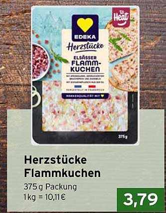 EDEKA Herzstücke Flammkuchen 375 g