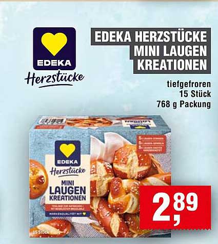 EDEKA HERZSTÜCKE MINI LAUGEN KREATIONEN