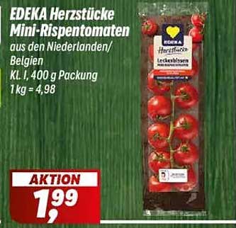 EDEKA Herzstücke Mini-RispenTomaten