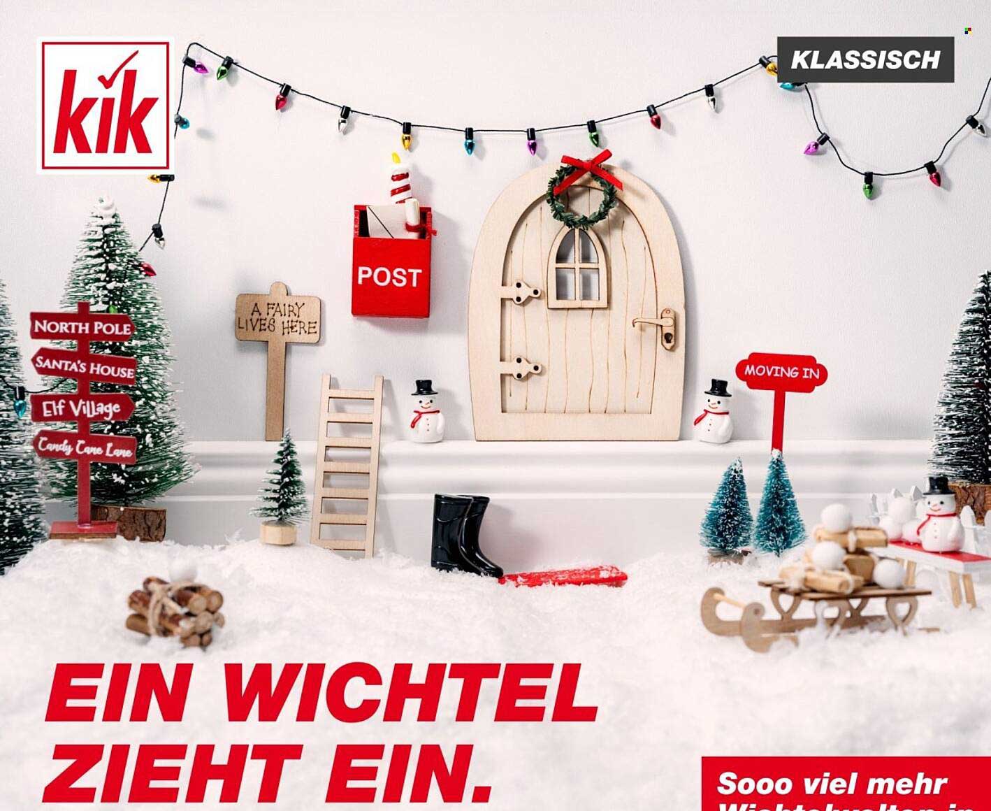 EIN WICHTEL ZIEHT EIN.
