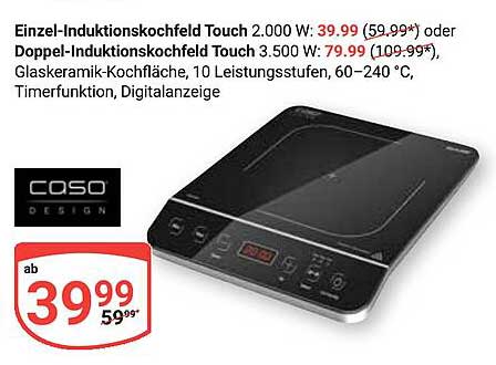Einzel-Induktionskochfeld Touch