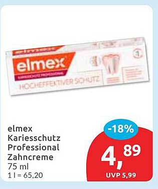 elmex Karieschutz Professional Zahncreme 75 ml