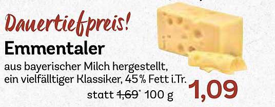 Emmentaler - Dauerntiefpreis!