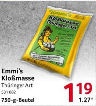 Emmi's Kloßmasse Thüringer Art 750-g-Beutel