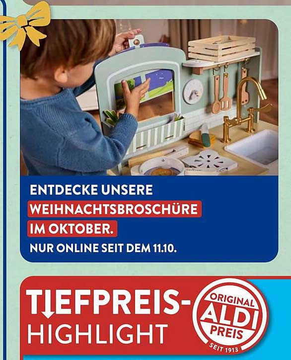 Entdecke unsere Weihnachtsbroschüre im Oktober