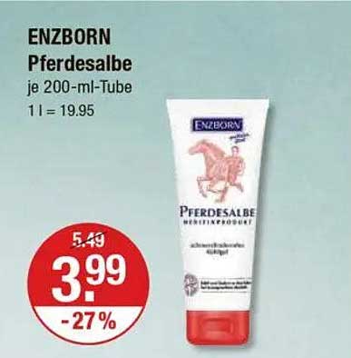 ENZBORN Pferdesalbe 200 ml - 27% Rabatt