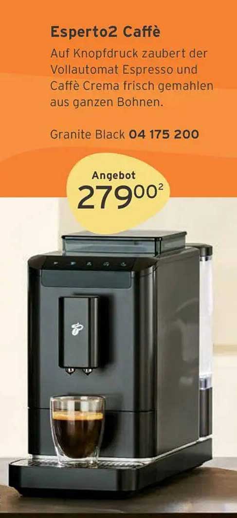 Esperto2 Caffè - Vollautomat für perfekten Kaffeegenuss