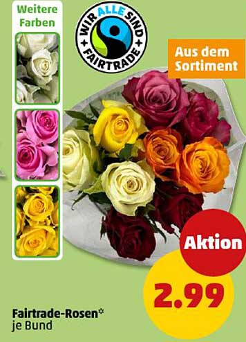 Fairtrade-Rosen - je Bund