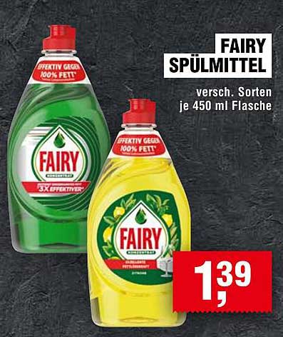 FAIRY Spülmittel 450 ml - Verschiedene Sorten