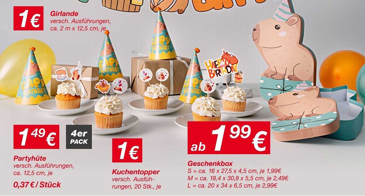 Feierliche Deko für alle Anlässe – KiK Angebot vom 06. bis 12. Oktober 2025