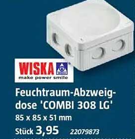 Feuchtraum-Abzweigdose 'COMBI 308 LG'