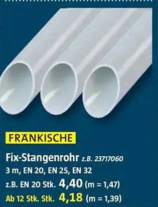 FRÄNKISCHE Fix-Stangenrohr