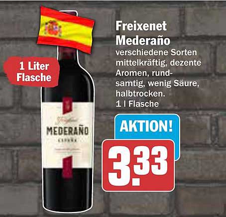 Freixenet Mederãno 1 Liter Flasche