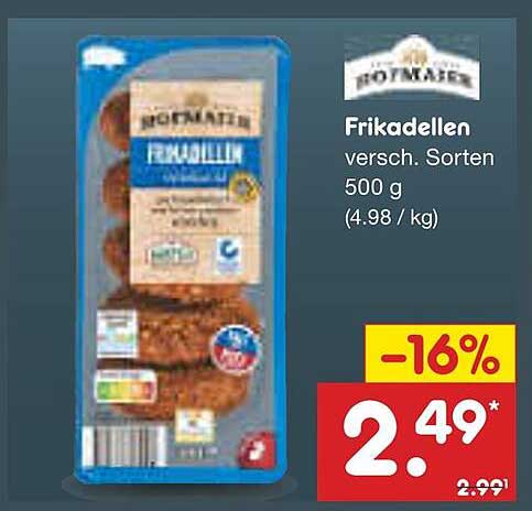Frikadellen, verschiedene Sorten 500 g