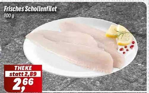 Frisches Schollenfilet 100 g