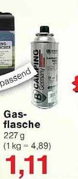 Gasflasche 227 g