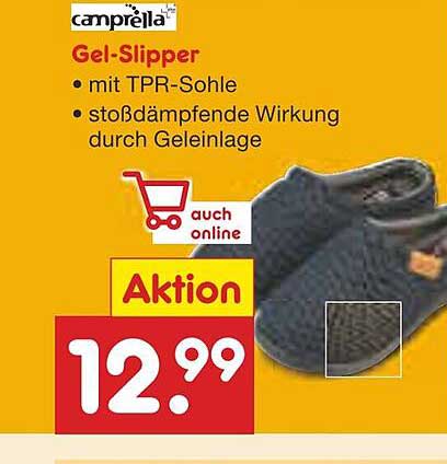 Gel-Slipper mit TPR-Sohle