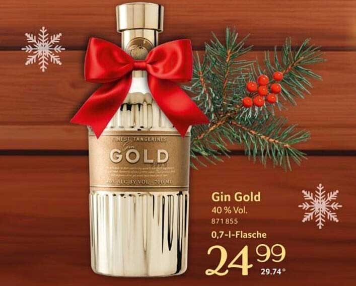 Gin Gold - 0,7 l Flasche