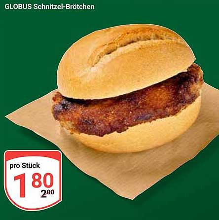 GLOBUS Schnitzel-Brötchen