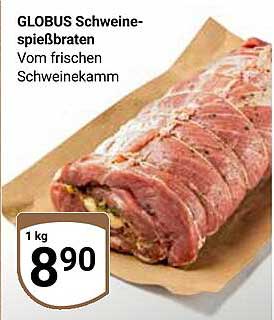 GLOBUS Schweine-spießbraten Vom frischen Schweinekam