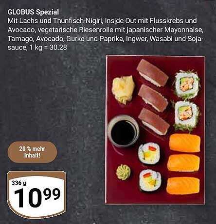 GLOBUS Spezial Sushi-Mix