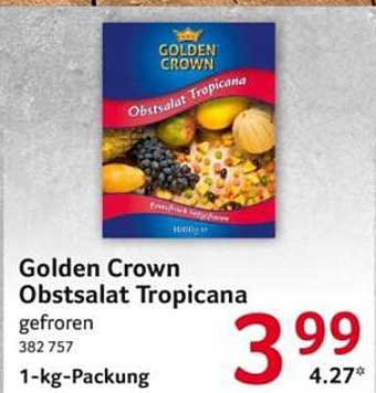 Golden Crown Obstsalat Tropicana 1-kg-Packung