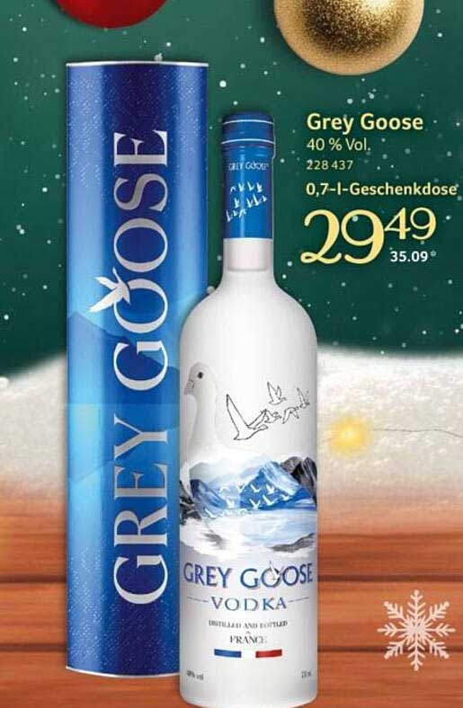 Grey Goose Vodka 0,7 l Geschenkdose