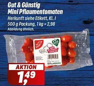 Gut & Günstig Mini Pflaumentomaten
