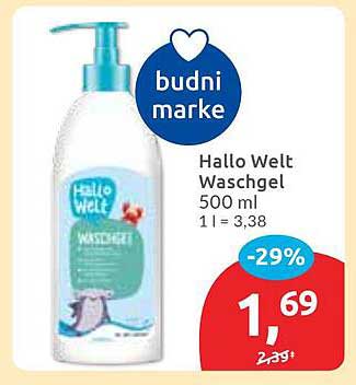 Hallo Welt Waschgel 500 ml