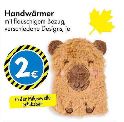 Handwärmer mit flauschigem Bezug, verschiedene Designs