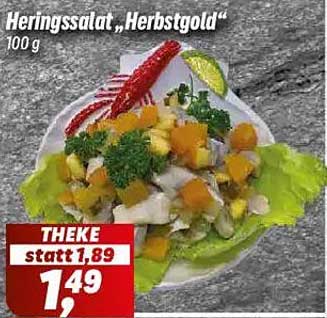 Heringssalat „Herbstgold“ 100 g