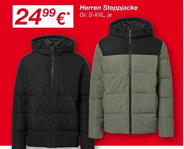 Herren Steppjacke Gr. S-XXL, je