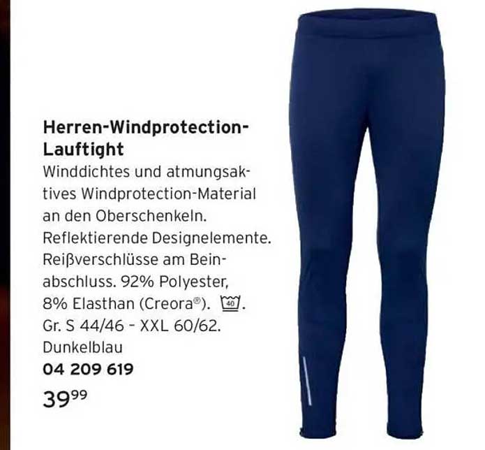 Herren-Windprotection-Lauftight
