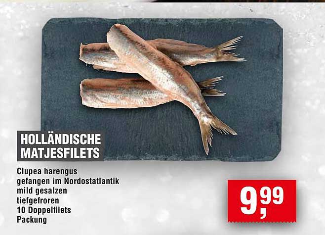 Holländische Matjesfilets