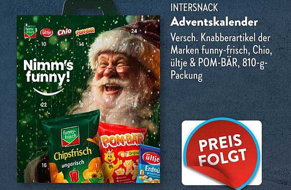 INtersnack Adventskalender