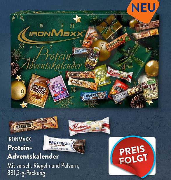 IRONMAXX Protein-Adventskalender