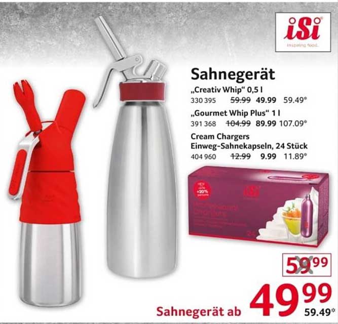iSi Sahnegerät "Creativ Whip" 0,5 l