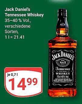 Jack Daniel’s Tennessee Whiskey 0,7 l