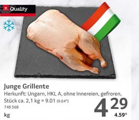 Junge Grillente - Hochwertig und Lecker