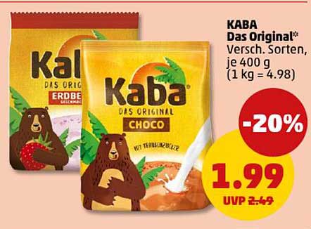 KABA Das Original - Verschiedene Sorten, je 400 g