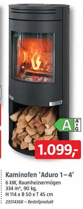 Kaminofen 'Aduro 1–4'